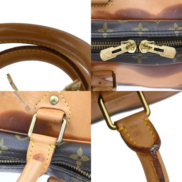 LOUIS VUITTON Plain Ale Ron Hand Bag Monogram Leather BN France - Picture 9 of 16